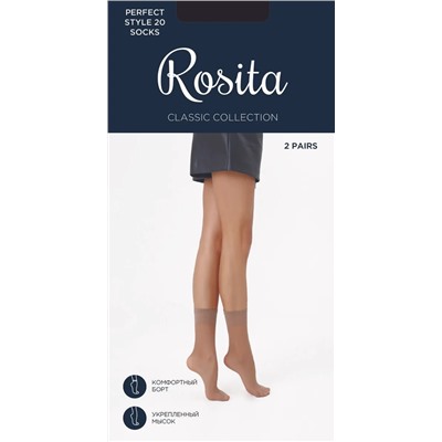 ROSITA Perfect Style 20 носки (2 пары)