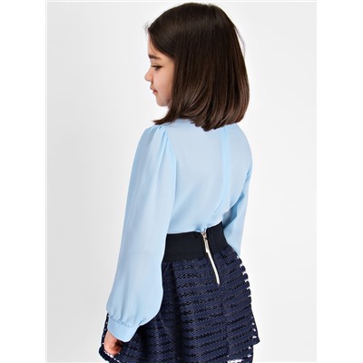Блузка для девочки длинный рукав Соль&Перец, Артикул:SP0400