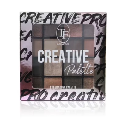 TF Палетка теней CREATIVE PALETTE 16 тонов тон 03 Бежево-розовый CTE39