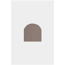 Красивая шапка для мальчика К 8136/коричневый меланж шапка