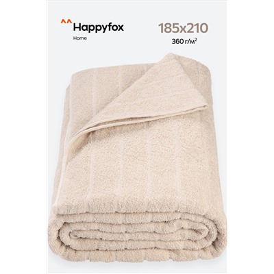 Махровая простыня 185Х210 Happy Fox Home