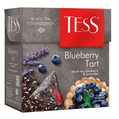 Чай Тесс черный TESS Blueberry Tart 20 пир