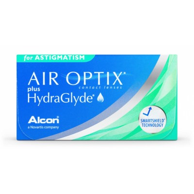 Air Optix Plus HydraGlude for Astigmatism (3линзы) (рецептурные линзы срок исполнения заказа 3-30дней)