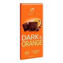Шоколад О'Zera горький Dark&Orange 90г/Озерский Сувенир