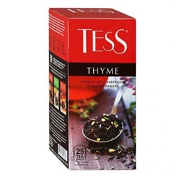 Чай Тесс черный чабрец Tess Thyme 25 пак.