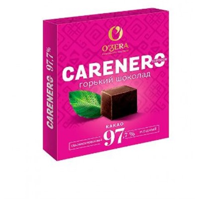 «O'Zera», шоколад Carenero Superior, содержание какао 97,7%, 90 гр. KDV