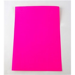Бумага цветная A4 флюар. самоклеящаяся розовая Сиббланкиздат А50-2