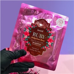 Маска Koelf Ruby Bulgarian Rose Hydrogel Mask Pack, 30 мл (78)