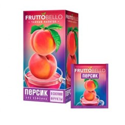 «Fruttobello», чайный напиток «Персик», 25 пак, 37,5 г KDV