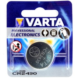 Батарейка литевая VARTA CR2430 бл/1