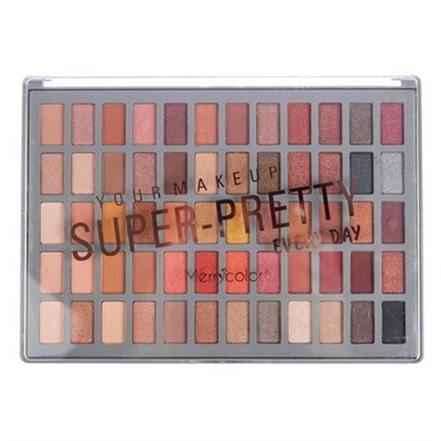 MC1091№01 Тени для век 60 цветов YOUR MAKEUP SUPER-PRETTY EVERY DAY