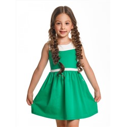 Платье (98-122см) UD 1493 кас/зеленый