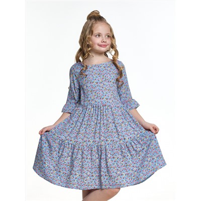 Платье (122-146см) 22-7809-1(3) голубой