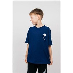 Футболка для мальчика 52365 (Темно-синий)