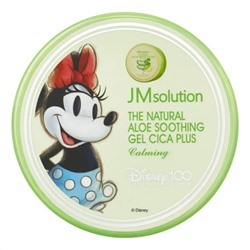 JMsolution Успокаивающий гель для лица и тела с алоэ и центеллой / Disney100 Minnie The Natural Aloe Soothing Gel Plus Calming, 300 мл