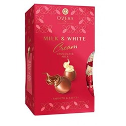 «O'Zera», шоколадные конфеты Milk & White Cream, 200 гр. KDV
