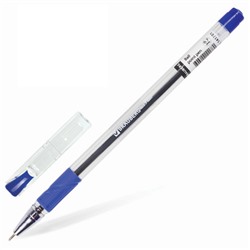 Ручка шариковая масляная Brauberg (Брауберг) Max-Oil, цвет синий, игольчатый узел 0,7 мм, линия 0,35 мм
