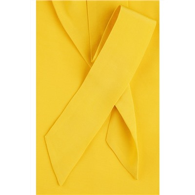 Блузка из вискозы, цвет жёлтый