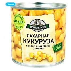 «Домашние заготовки», кукуруза консервированная, 340 гр. KDV