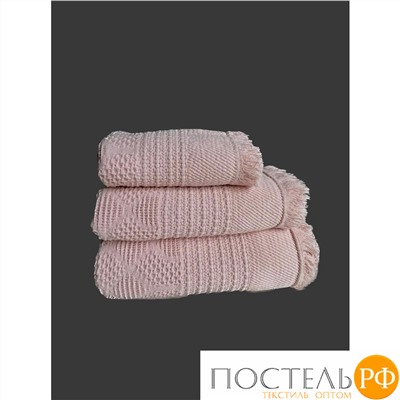 1255-50-36 Полотенце Tivolyo Home VALENCIA розовый 50X90