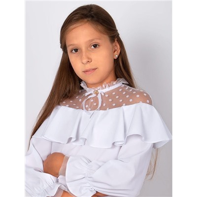 Блузка для девочки длинный рукав Соль&Перец 0202
