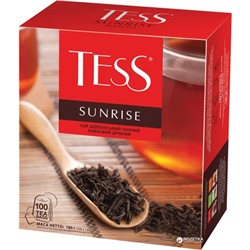 Чай Тесс чёрный Tess Sunrise, 100 пак.