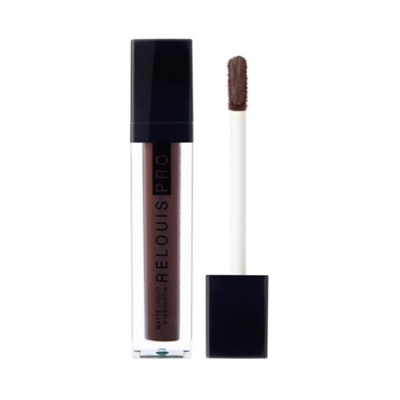 RELOUIS Тени жидкие матовые Matte Liquid Eyeshadow т.13 Mocha Coffee