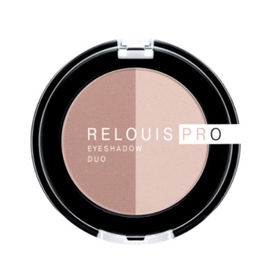 RELOUIS Тени Pro Eyeshadow DUO двойные тон 101