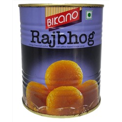 Творожные шарики в сахарном сиропе Радж Бходж Raj Bhog Bikano 1 кг.