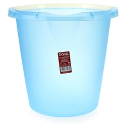 Ведро пластиковое мерное, без крышки, цвет синий, d29 см, h28 см, 10 л