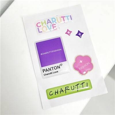 Набор наклеек, CHARUTTI Love (pantone)