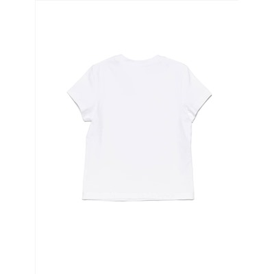 Джемпер для девочки CONTE Ультрамодная футболка с коротким рукавом ©Disney DD 963 CONTE-KIDS, Артикул:18С-738ДТСП ice white DD 963