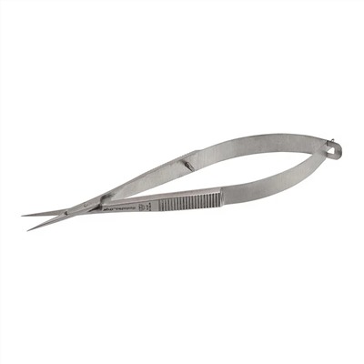 Zinger Ножницы маникюрные (твизер) микрохирургические загнутые / Premium В217 CVD SH-Salon ZP