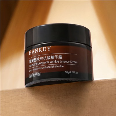 Крем для лица против морщин с ретинолом Hankey Retinol Stroking Anti-wrinkle Essence Cream, 50 гр.