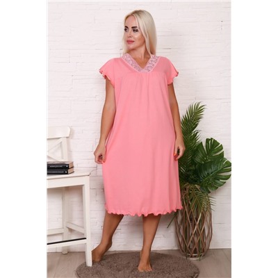Женская ночная сорочка 42005 (Розовый)