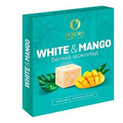 «O'Zera», шоколад белый с манго, 90 гр. KDV