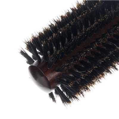 Dewal Брашинг для волос с натуральной щетиной / Деревянная BRT1214, 22/54 мм, коричневый