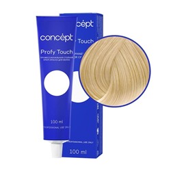 Concept Profy Touch 12.7 Профессиональный крем-краситель для волос, экстрасветлый бежевый, 100 мл