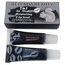Скраб для губ Belenda Beauty Charcoal 2 in 1