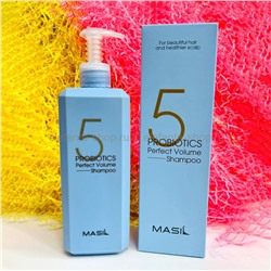 Шампунь с пробиотиками Masil 5 Probiotics Perfect Volume Shampoo 500ml (13)