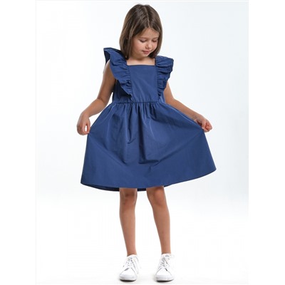 Платье (104-122см) UD 7825-3(2) серо-синий