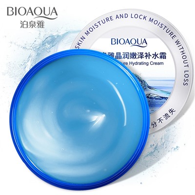 Увлажняющий крем-гель для лица с гиалуроновой кислотой Bioaqua Crystal moist Replenishment, 38 гр.