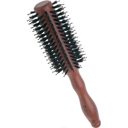 Dewal Брашинг для волос с натуральной щетиной / Деревянная BRW507CN, 32/60 мм, коричневый