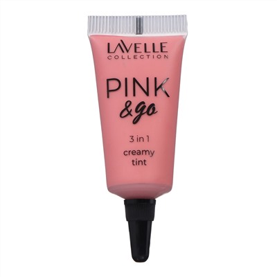 LavelleCollection Кремовый Тинт ,тон 03 для щек, губ и глаз PINK & GO 3 in1