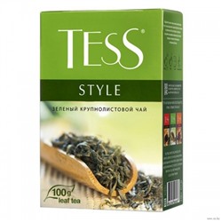 Чай Тесс зеленый листовой Tess Style 100 гр.