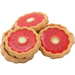 Печенье Янтарные сладости с ароматом клубники 3,8кг/Рускон Товар продается упаковкой.