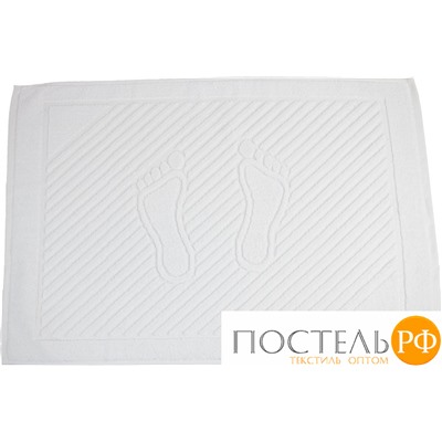 Полотенце-коврик для ванной White (белый) 50х70