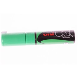 Жидкий мел кругл. 8мм "Chalk Marker" флюор. зеленый Uni Mitsubishi Pencil PWE-8K
