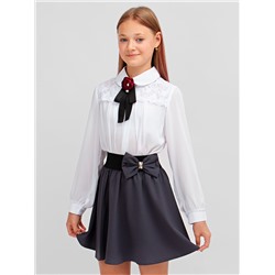 Блузка для девочки длинный рукав Соль&Перец SP005