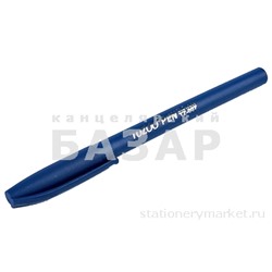 Ручка гелевая, 0. 5 мм, синяя, корпус синий матовый